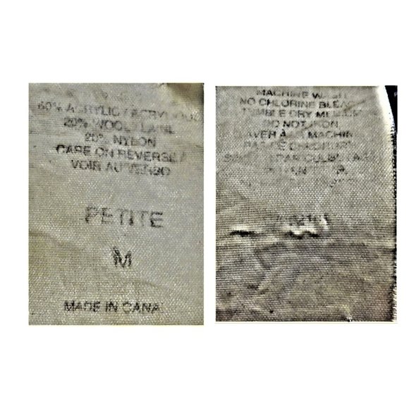 B.K. & Co. Blue Turtleneck Sweater in Size Medium Petite - Picture 4 of 5